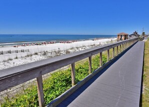 The Boardwalk Leading To Pompano Joe's World Famous Beach Restaurant