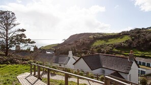 View from rear garden
