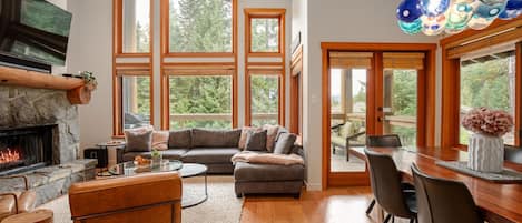 WELCOME to Taluswood - Nestled high above Creekside in a lush alpine forest setting!