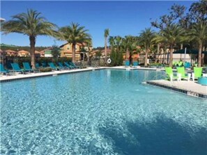 Enjoy the resort pool