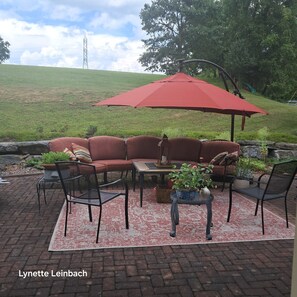 Outdoor Patio Area- Guests are welcome!