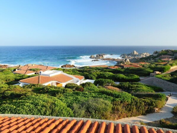 Vista para a praia ou o mar