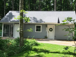 Front of your home away from home.