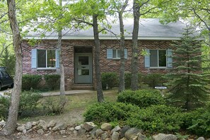 Close up view of Front of House.