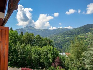 Blick von der Unterkunft