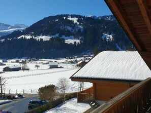 Blick von der Unterkunft