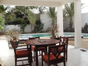Restaurang utomhus