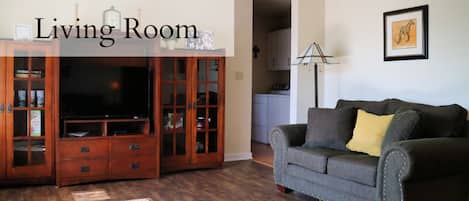 Welcome home!  Enjoy cable internet and Direct TV during your stay.