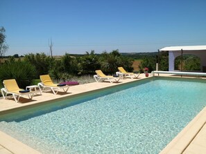 Beautiful 14.5m x 5.5m  heated pool 