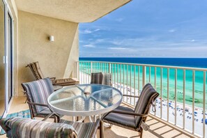 Enjoy Stunning Views and Tropical Breezes from Your Private Beachfront Balcony