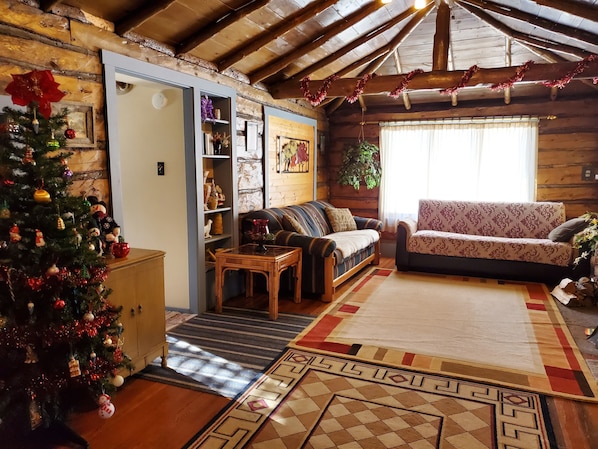 Living room (Christmas season)