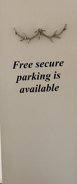 Access to free secure undercover  parking 