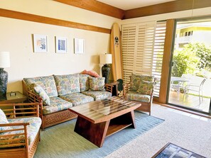 Living Room and Lanai