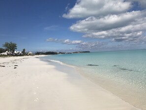 Beautiful Great Harbour Beach right from the Beach Villas