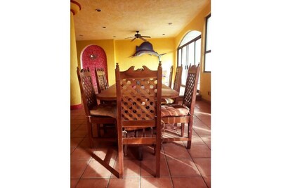 Casa, Piscina, Palmeras, Asador...