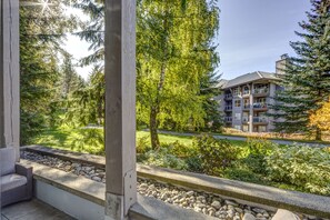 Patio View of trail to slopes