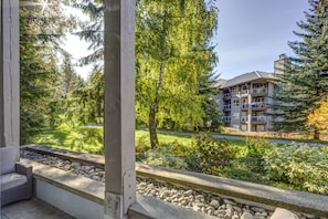 Patio View of trail to slopes