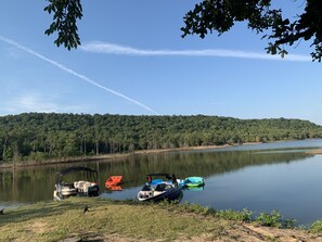 Backyard view