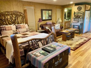 Locally handcrafted queen bed
