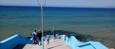 Vista para a praia ou o mar