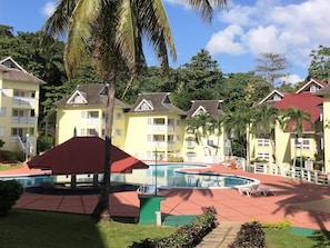 Relax by the pool 