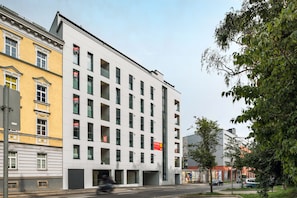 Fassade der Unterkunft