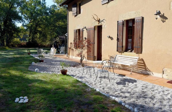 Vue sur jardin