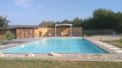 Character 18C Haus mit 12 x 6m privatem Pool