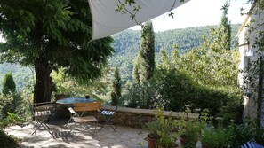 East patio