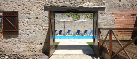 your own private pool 10  x 4.5 mts. electric safety cover, with great views