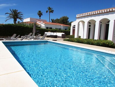 Villa am Strand von Santo Tomas, Menorca, Balearen ....