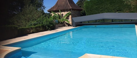 Grande piscine de 11x6 