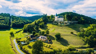 Clos du Peuch - 10 Gäste, Tennisplätze und Pèntanqué, großer Außenbereich