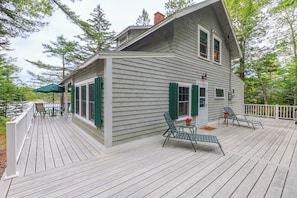 Water's Edge exterior and deck