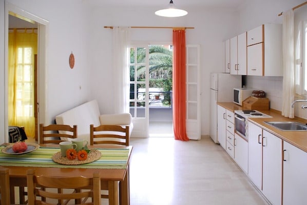 Kitchen-dining area.