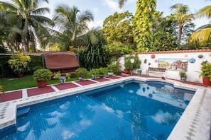 Relax and lounge in the sun by the pool