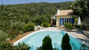 terrace & pool