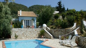 terrace & pool