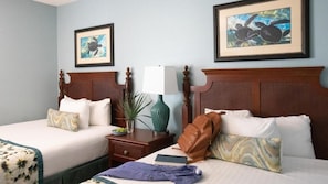 The bedrooms are comfy!