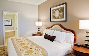 Drift to sleep in a comfortable bed after a wonderful day outside.