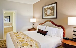 Drift to sleep in a comfortable bed after a wonderful day outside.