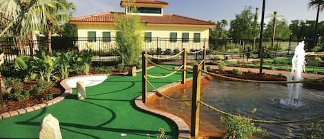 Enjoy on-site amenities such as the mini golf course.