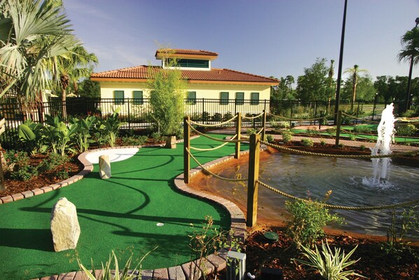 Enjoy on-site amenities such as the mini golf course.