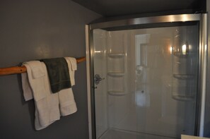 Master Bathroom: large shower