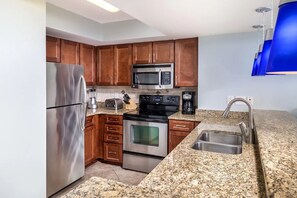 Full Kitchen - Unit may vary in layout, view, floor, and décor.  