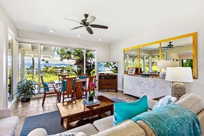 Large Flat Screen TV in the living room