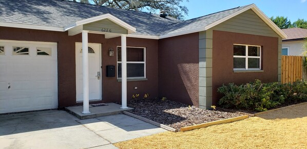 Front of the house