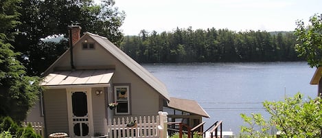 View of Loon Lodge from Rear Parking Area