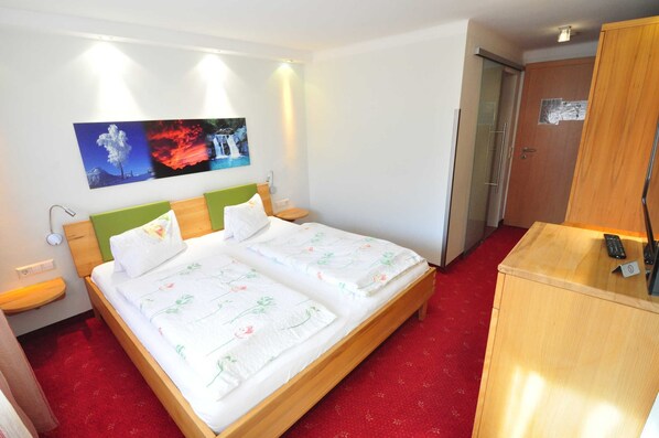 eines unsere A-Zimmer, jedes sieht natürlich anders aus und wir können nicht versprechen, dass sie genau jenes Zimmer beko
