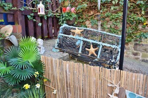 Outside front.